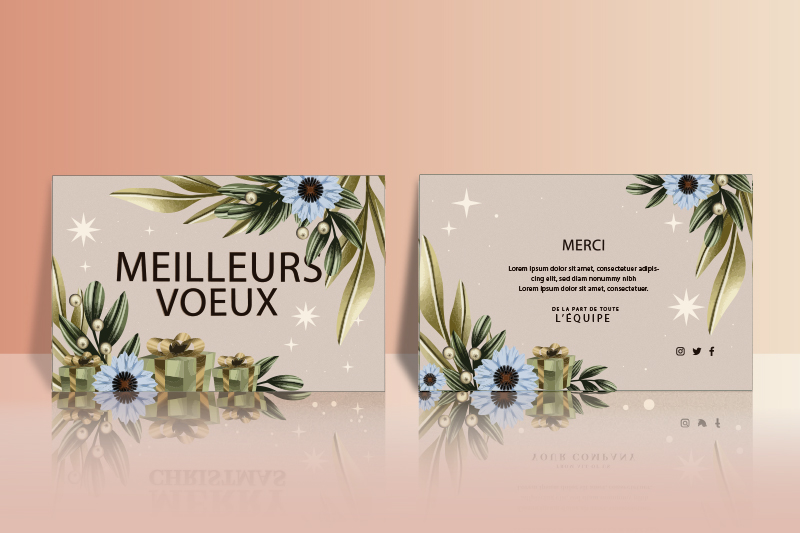 Carte de vœux Enjeu